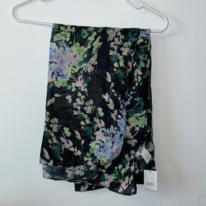 Suzy Shier Long Floral Scarf